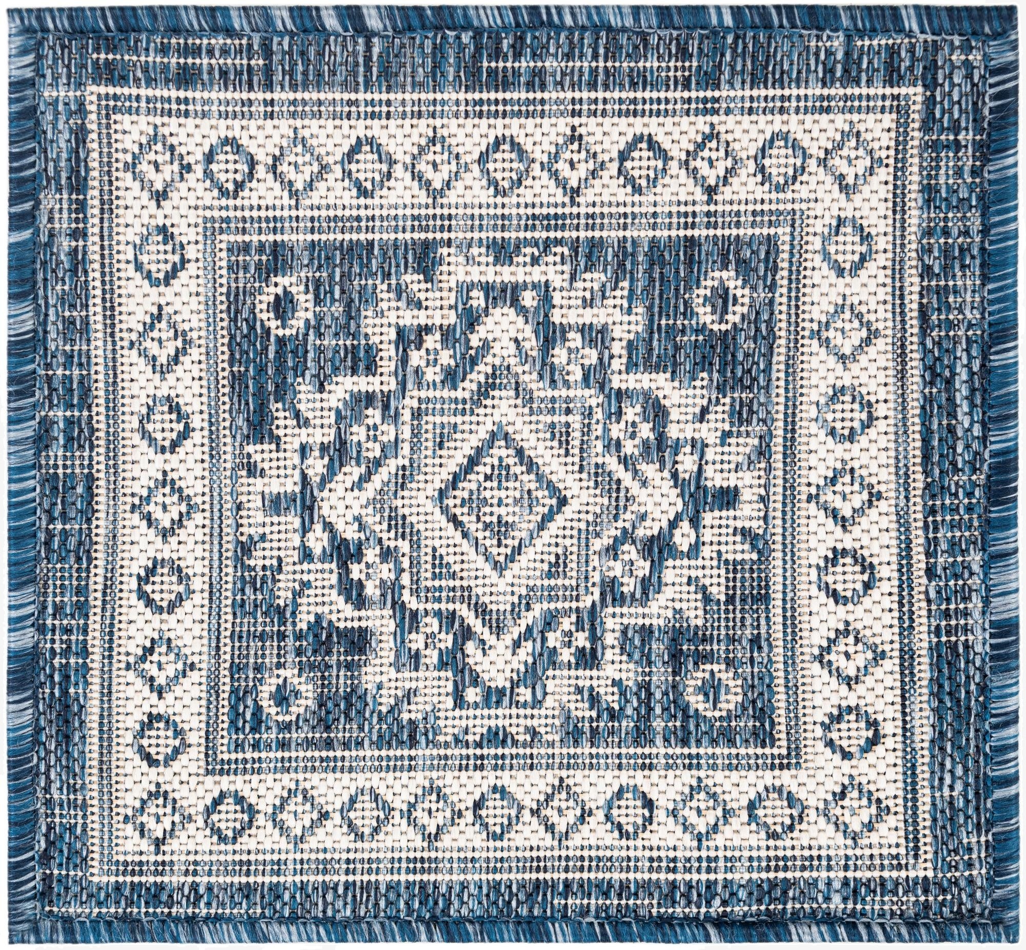  1' 4 x 1' 4  Washable Aztec Indoor / Outdoor Sample Rug