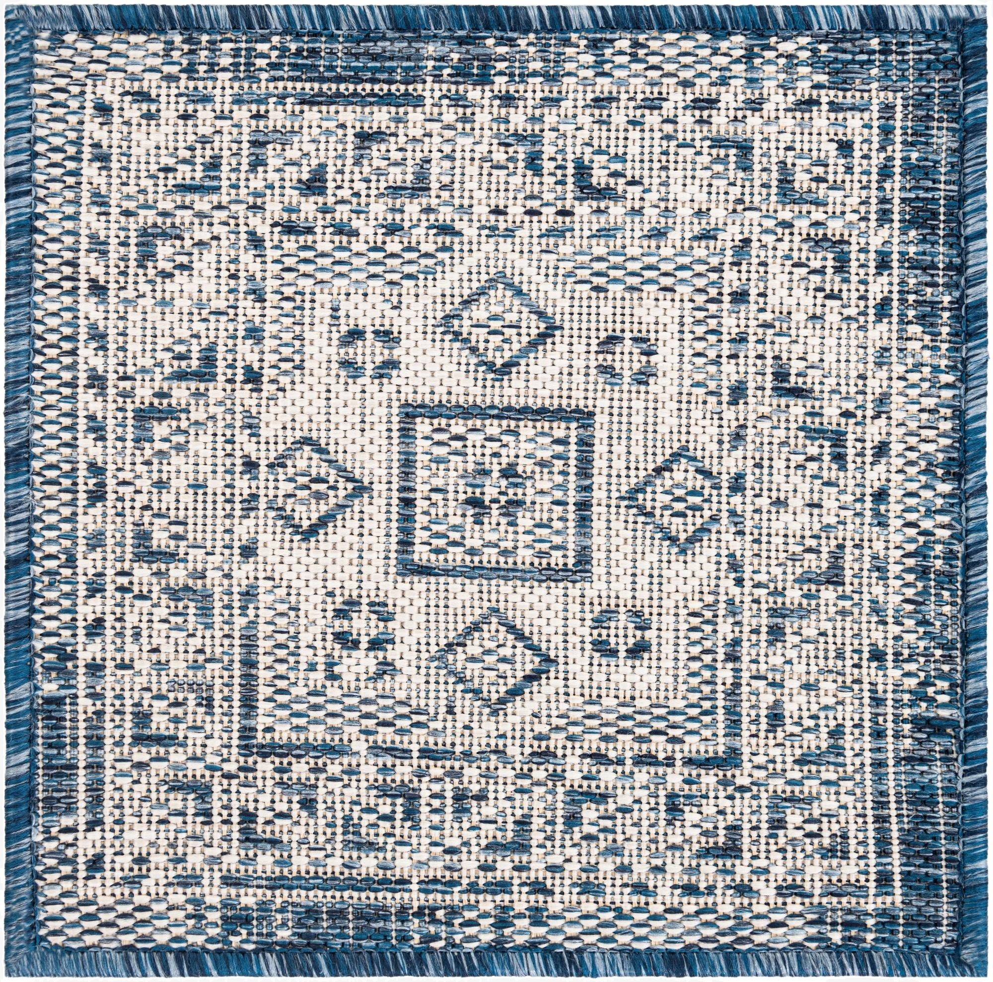  1' 4 x 1' 4  Washable Aztec Indoor / Outdoor Sample Rug