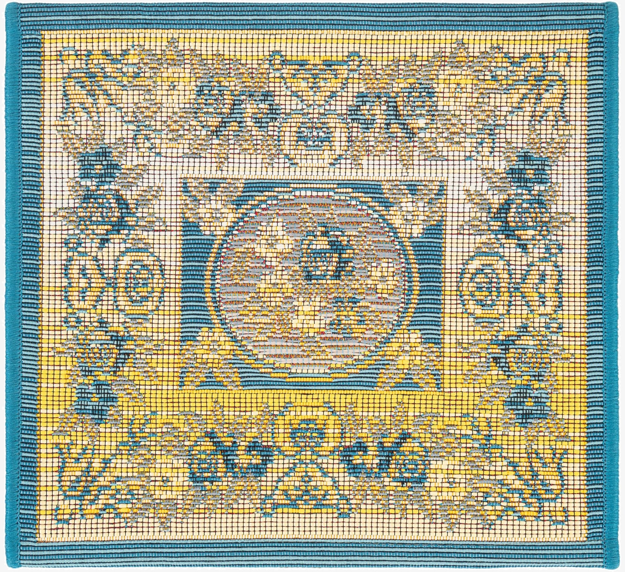  1' 4 x 1' 4  Washable Traditional Indoor / Outdoor Sample Rug