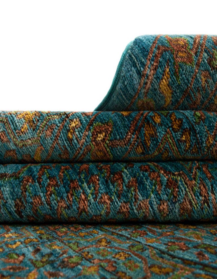 Detail image of  8' x 8' 1 Amina Wool Square Rug