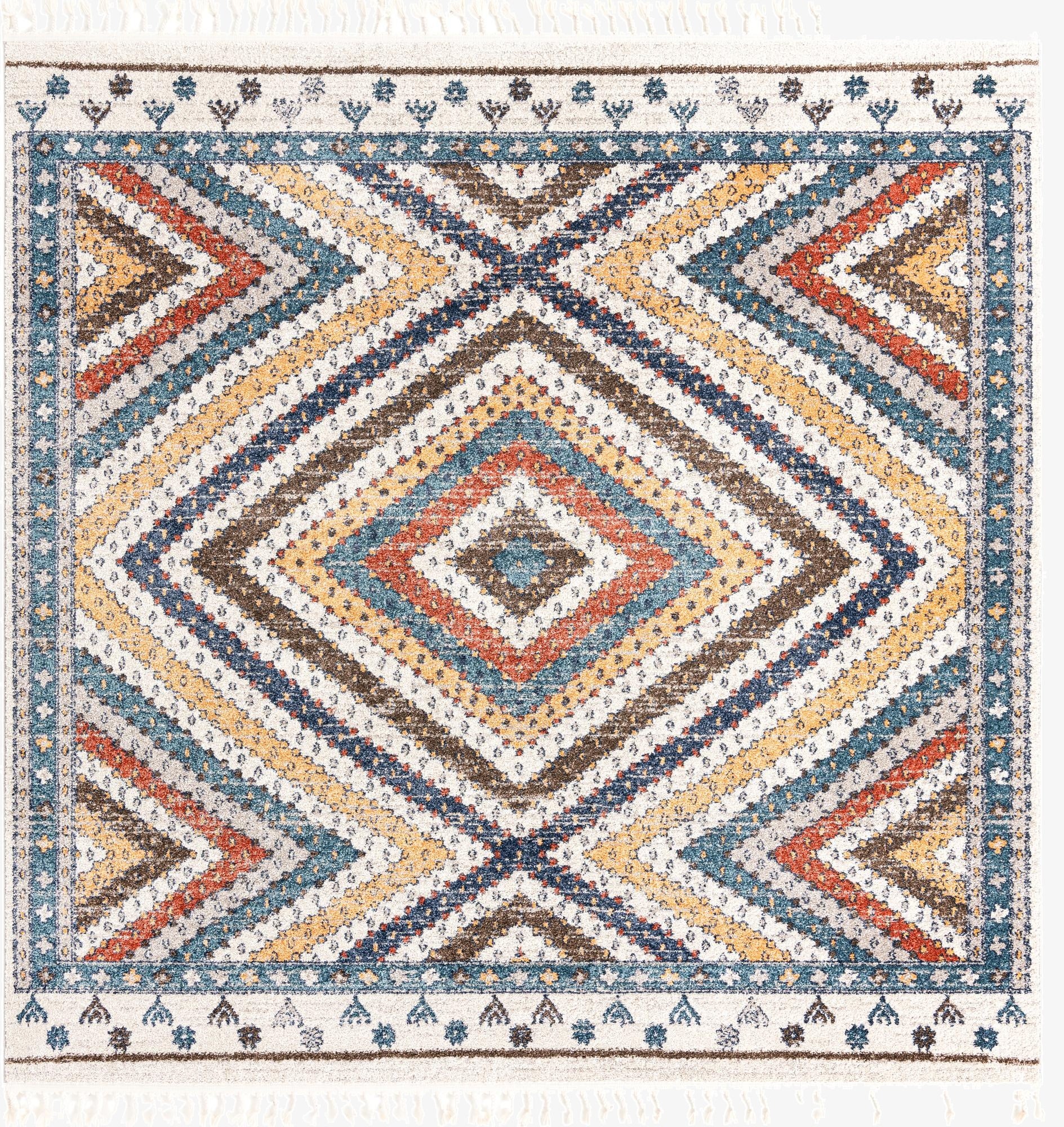 7' 10 x 7' 10 Aramis Square Rug