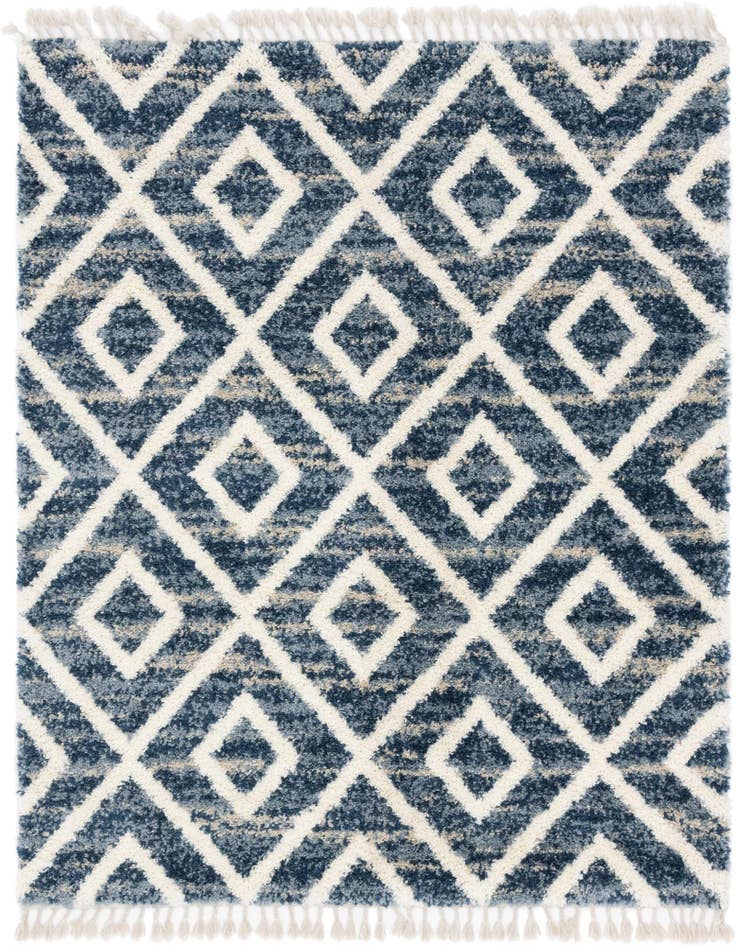 Detail image of  8' x 8' Athena Shag Square Rug