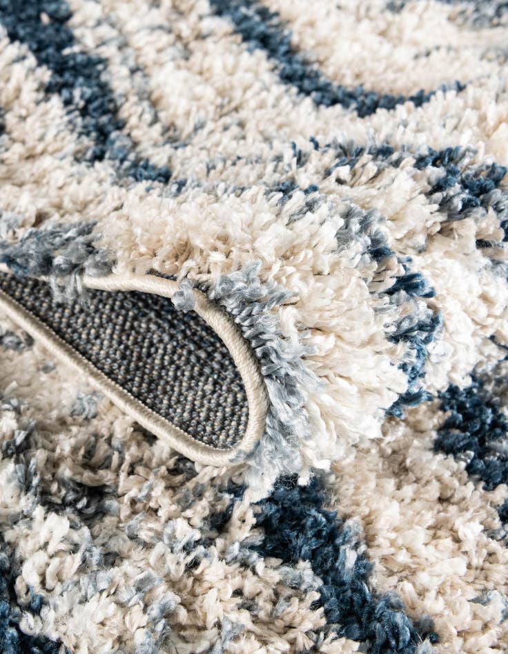 Detail image of  8' x 8' Athena Shag Square Rug