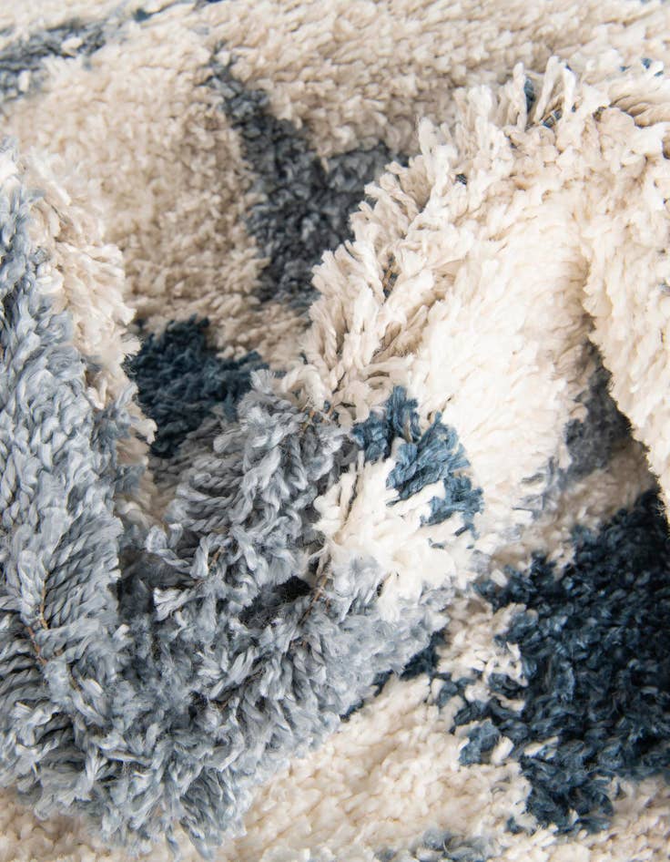 Detail image of  8' x 8' Athena Shag Square Rug