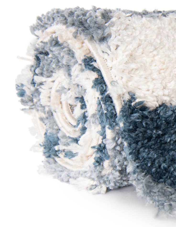 Detail image of  8' x 8' Athena Shag Square Rug