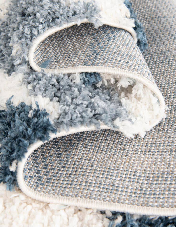 Detail image of  8' x 8' Athena Shag Square Rug