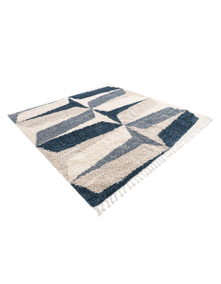 Detail image of  8' x 8' Athena Shag Square Rug