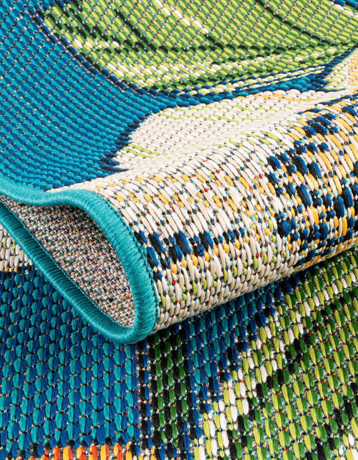 Detail image of  10' x 10'  Washable Baja Indoor / Outdoor Square Rug