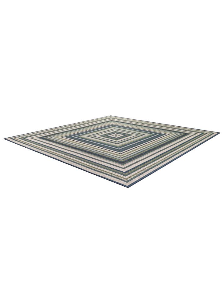 Detail image of  12' x 12'  Washable Baja Indoor / Outdoor Square Rug