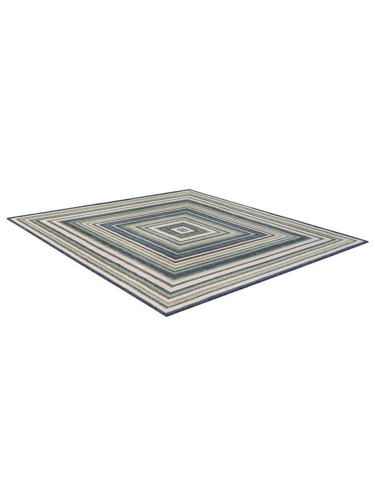 Detail image of  6' x 6'  Washable Baja Indoor / Outdoor Square Rug