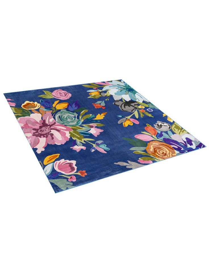 Detail image of  7' 10 x 7' 10 Blossom Square Rug