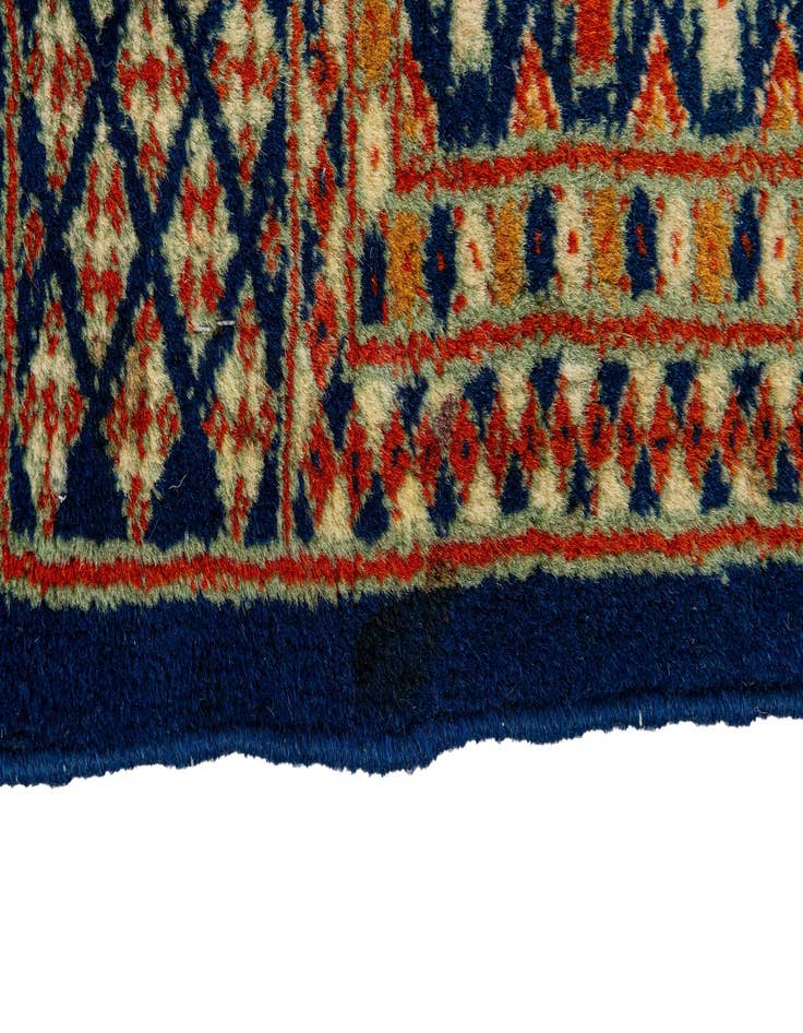 Detail image of  2' 1 x 2' 3  Hand Knotted Bokhara Oriental Wool Square Rug