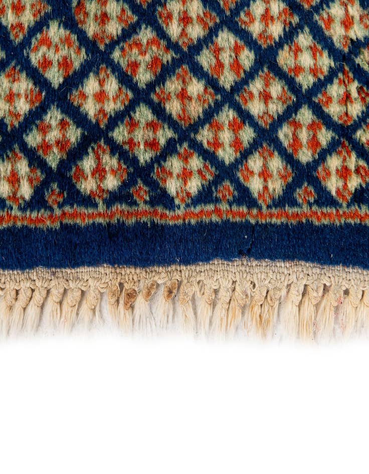 Detail image of  2' 1 x 2' 3  Hand Knotted Bokhara Oriental Wool Square Rug
