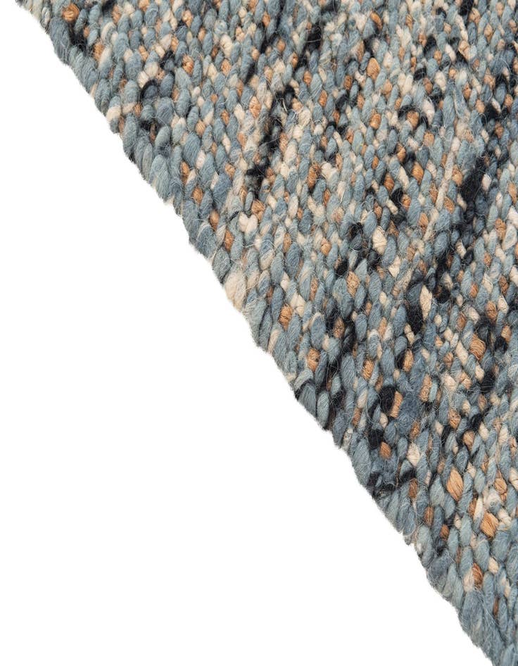 Detail image of  1' 6 x 1' 6  Hand Braided Jute Square Rug