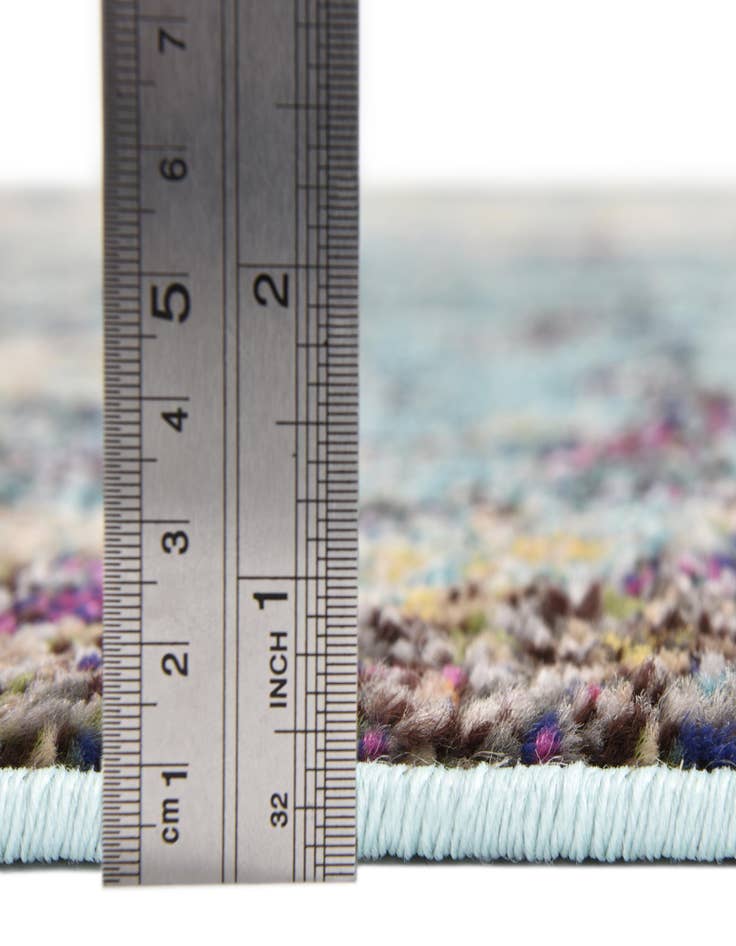 Detail image of  6' x 6'  Washable Carnevale Square Rug