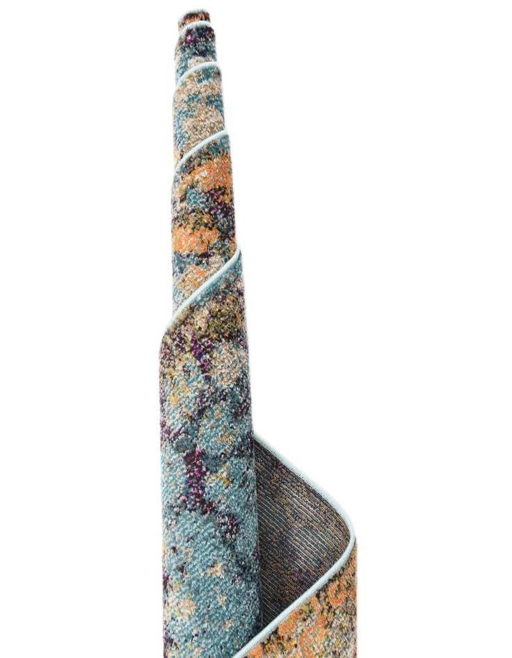 Detail image of  6' x 6'  Washable Carnevale Square Rug