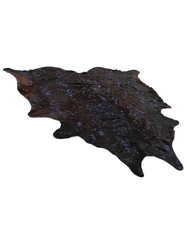 Detail image of  6' 5 x 6' 9 Cowhide Leather Square Rug