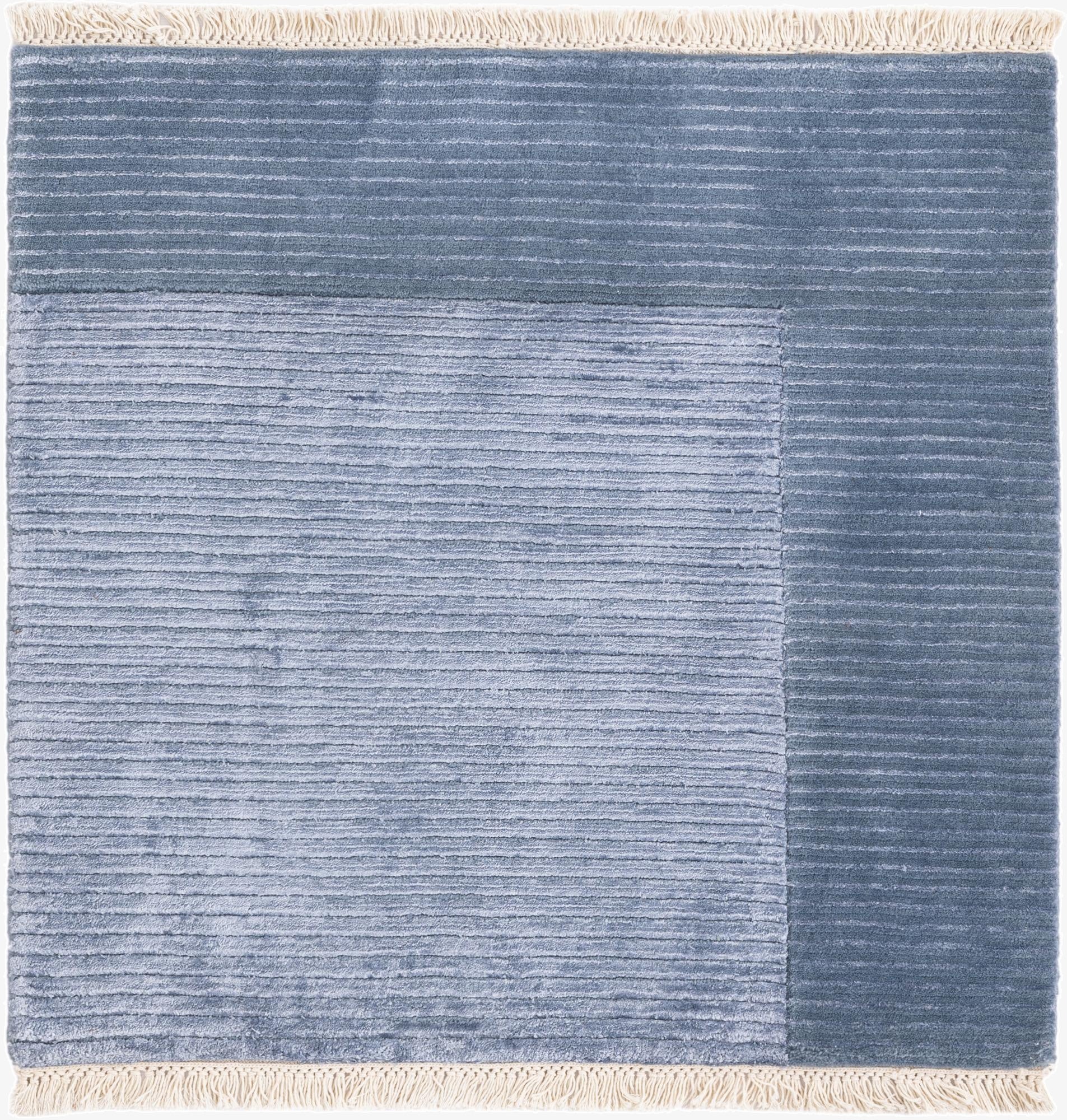  2' 7 x 2' 7  Hand Knotted Darya Wool Square Rug