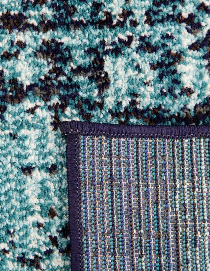 Detail image of 8' x 8' Washable Fleur Square Rug