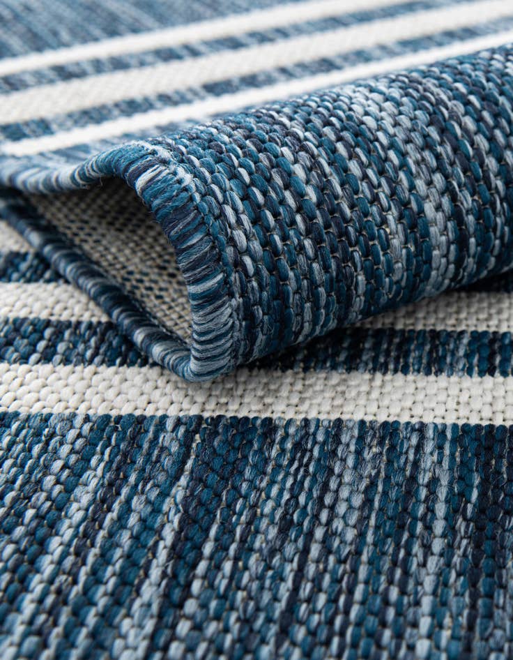 Detail image of  10' 8 x 10' 8  Washable Jill Zarin Anguilla Indoor / Outdoor Square Rug