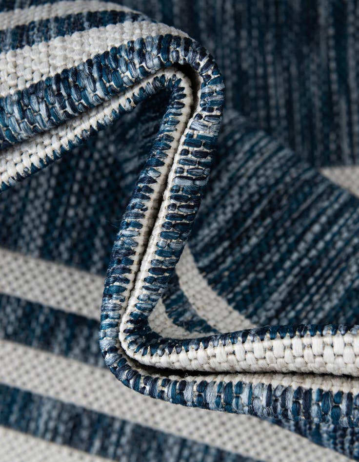 Detail image of  10' 8 x 10' 8  Washable Jill Zarin Anguilla Indoor / Outdoor Square Rug