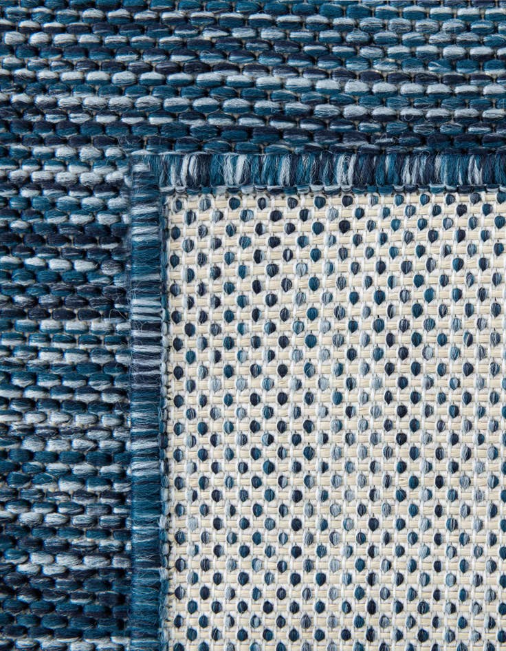 Detail image of  10' 8 x 10' 8  Washable Jill Zarin Anguilla Indoor / Outdoor Square Rug