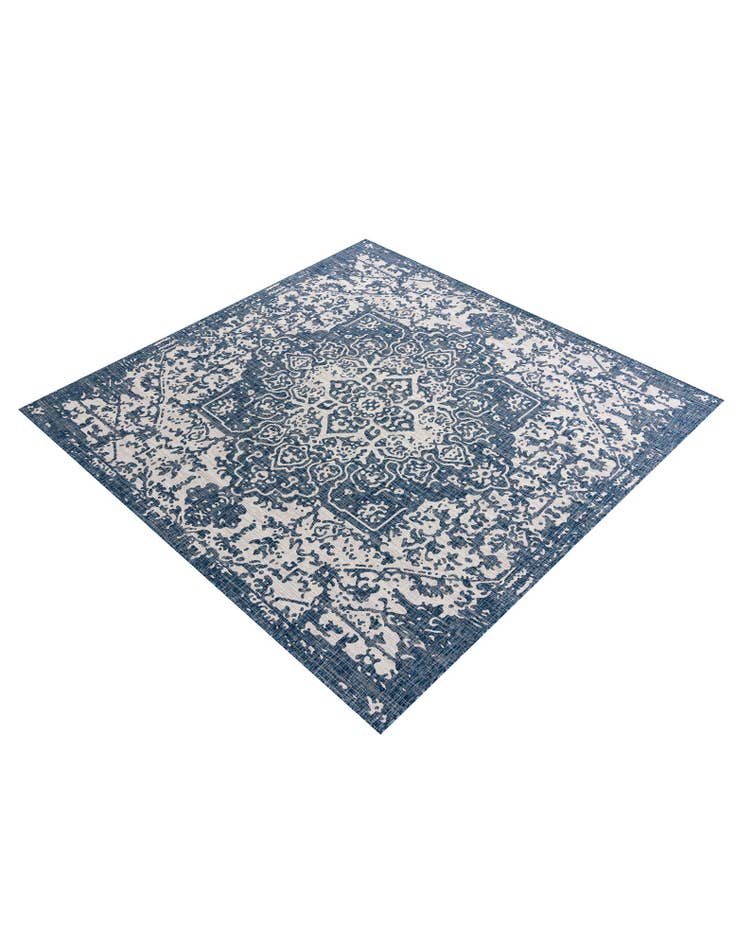 Detail image of  10' 8 x 10' 8  Washable Jill Zarin Dubai Indoor / Outdoor Square Rug