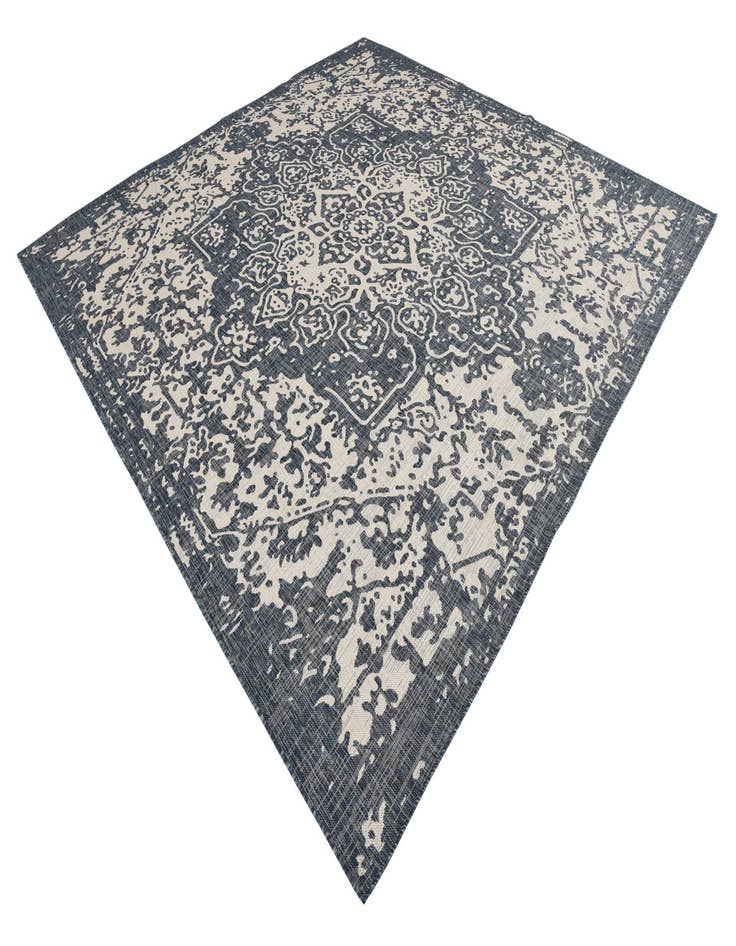 Detail image of  10' 8 x 10' 8  Washable Jill Zarin Dubai Indoor / Outdoor Square Rug