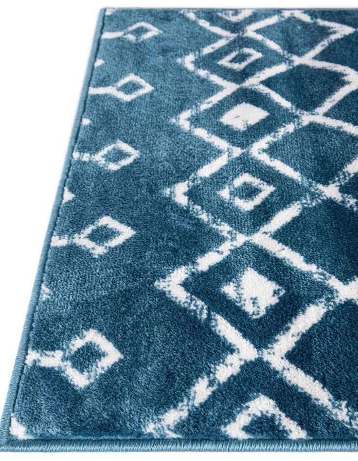 Detail image of  7' 10 x 7' 10 Kasbah Trellis Square Rug
