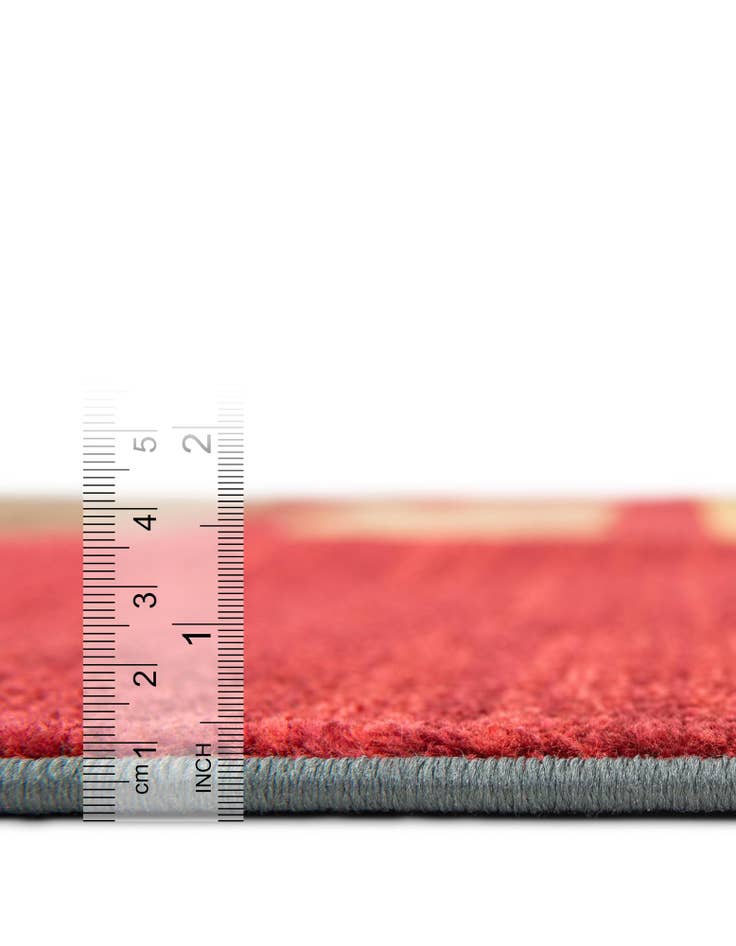 Detail image of  10' x 10' Kashkuli Gabbeh Square Rug