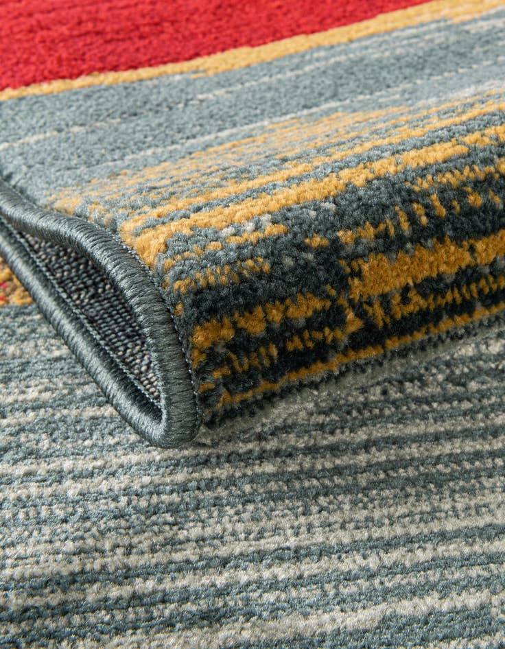 Detail image of  10' x 10' Kashkuli Gabbeh Square Rug