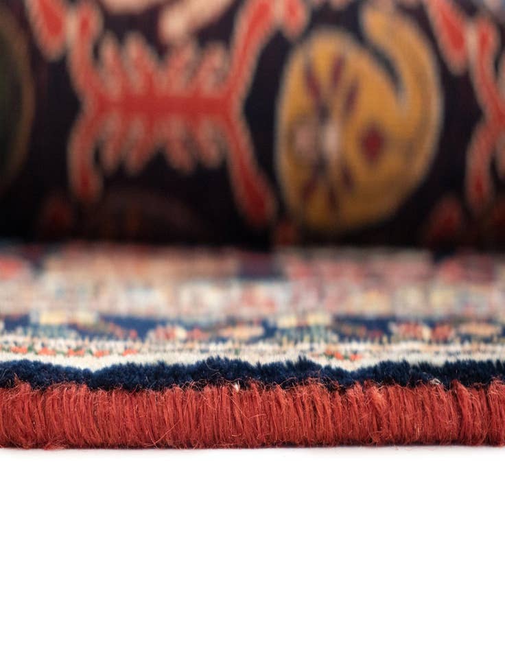 Detail image of  3' 5 x 3' 5  Hand Knotted Kashkuli Persian Square Rug