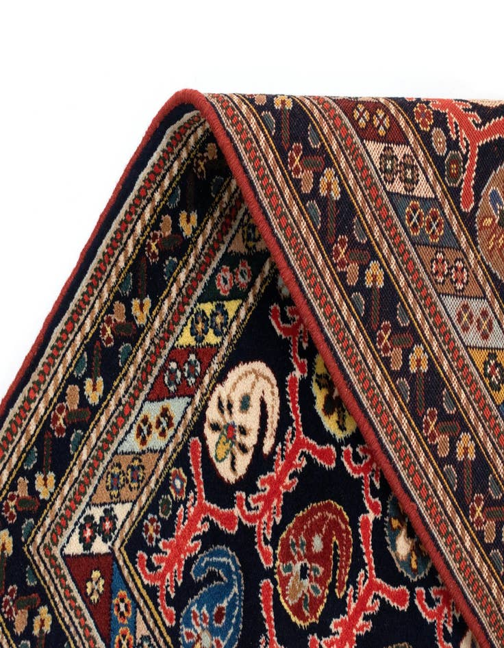 Detail image of  3' 5 x 3' 5  Hand Knotted Kashkuli Persian Square Rug