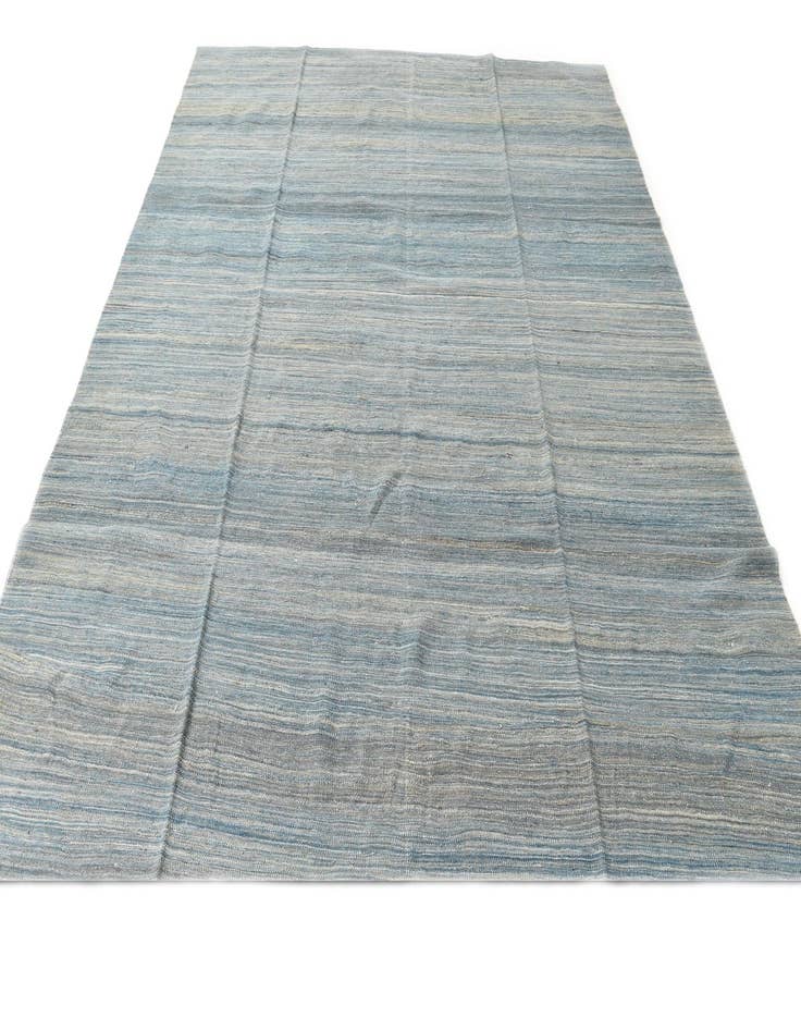 Detail image of  9' 2 x 9' 7  Hand Woven Kilim Modern Wool Square Rug