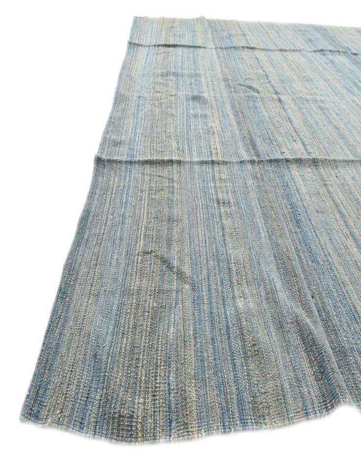 Detail image of  9' 2 x 9' 7  Hand Woven Kilim Modern Wool Square Rug