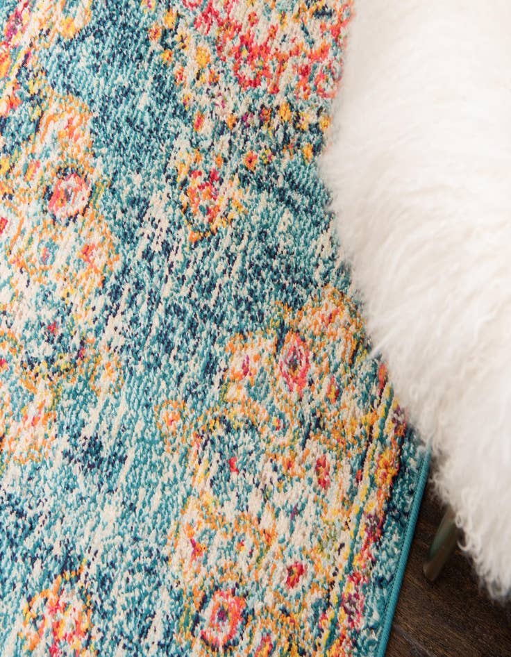 Detail image of  6' x 6' Madeline Square Rug