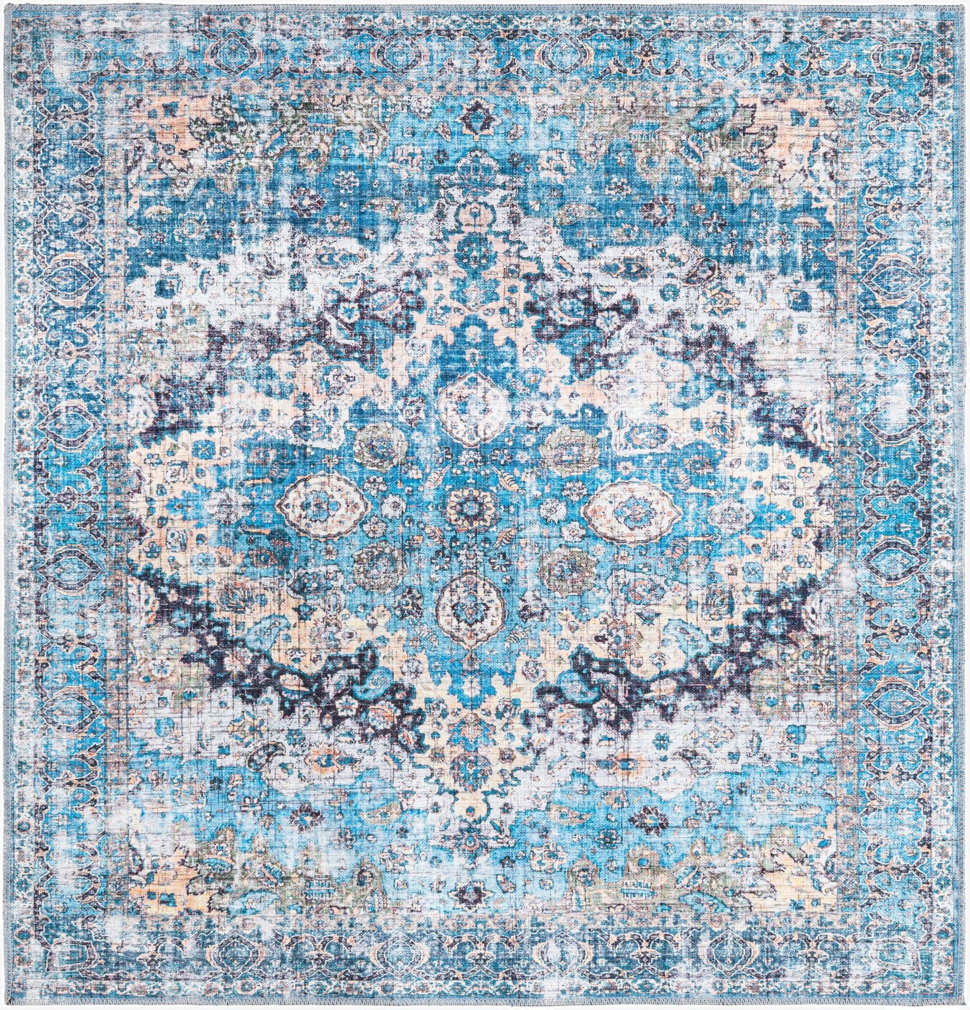  5' 3 x 5' 3  Washable Mangata Square Rug