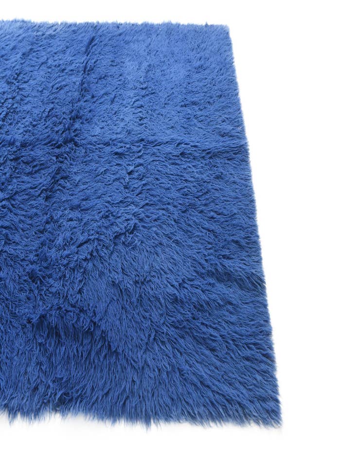 Detail image of  6' 9 x 6' 9  Hand Knotted Moroccan Wool Square Rug