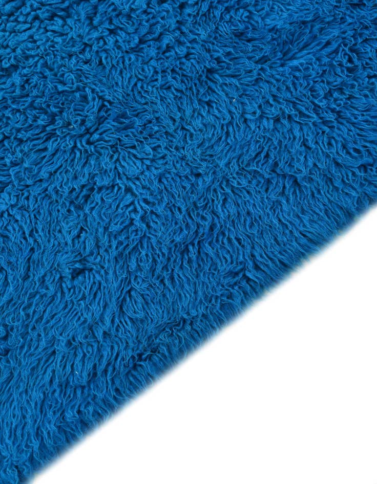 Detail image of  5' 7 x 6'  Hand Knotted Moroccan Wool Square Rug