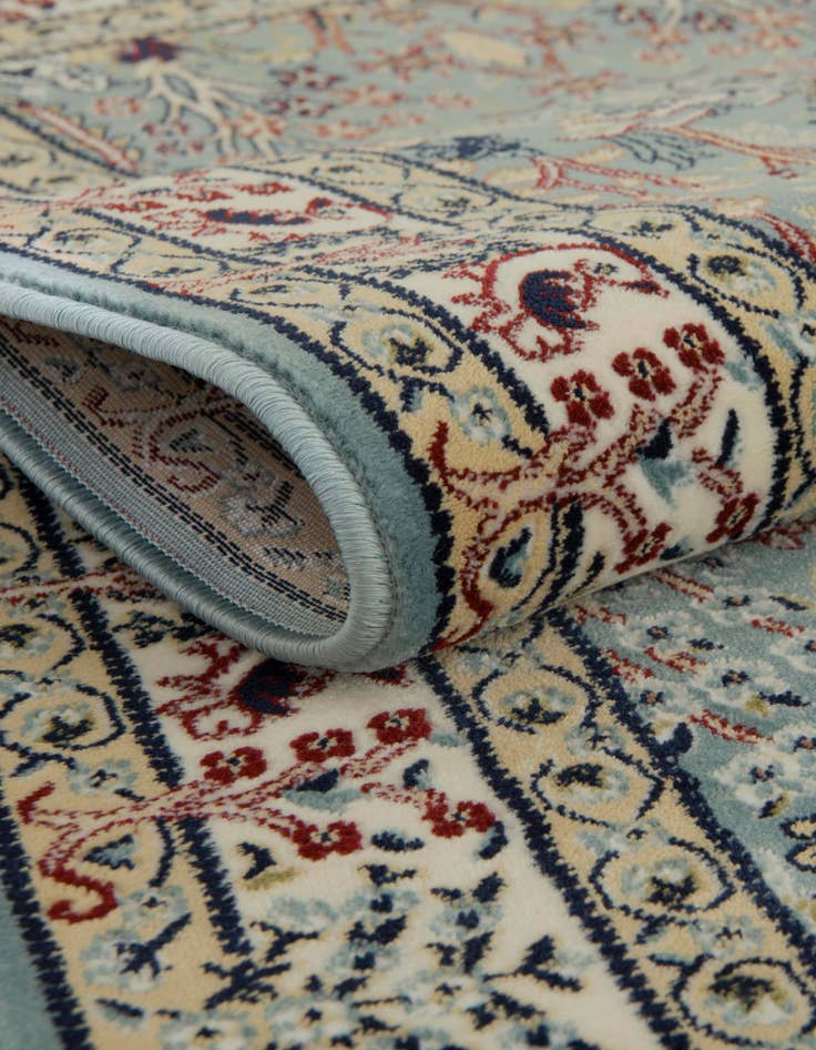 Detail image of  6' x 6' Nain Design Square Rug