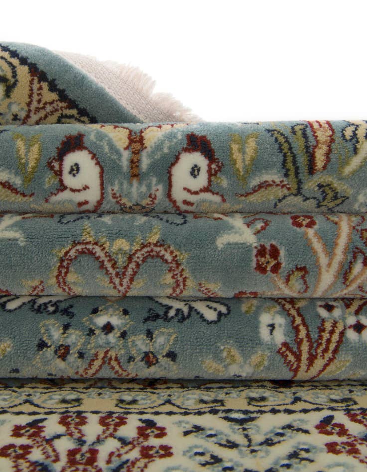 Detail image of  6' x 6' Nain Design Square Rug