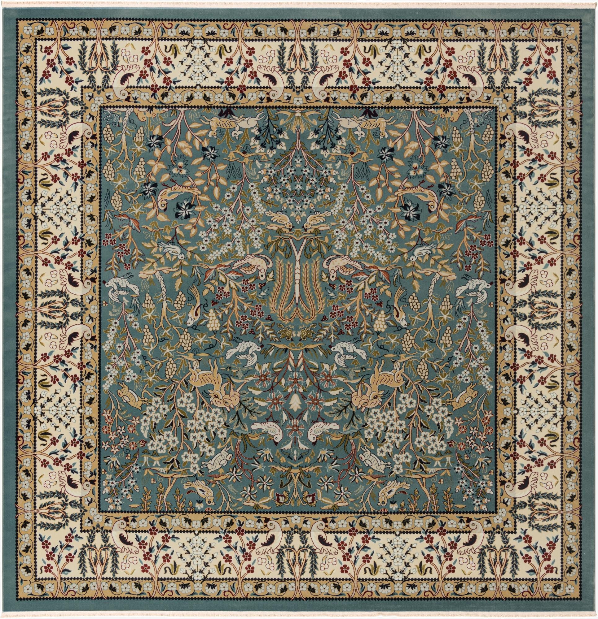 Primary image  10' x 10' Nain Design Square Rug