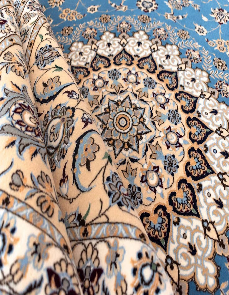 Detail image of  8' 2 x 8' 5 Nain Square Rug