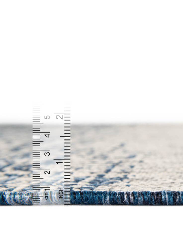 Detail image of  10' 8 x 10' 8  Washable Modern Indoor / Outdoor Square Rug