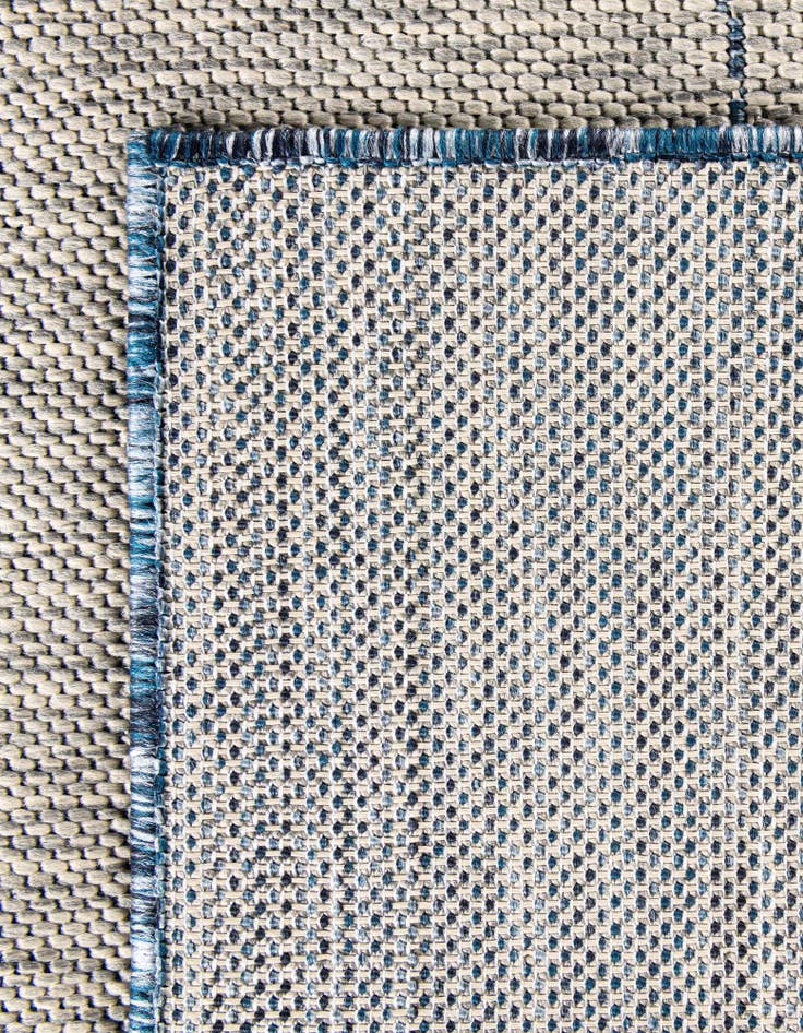 Detail image of  10' 8 x 10' 8  Washable Modern Indoor / Outdoor Square Rug