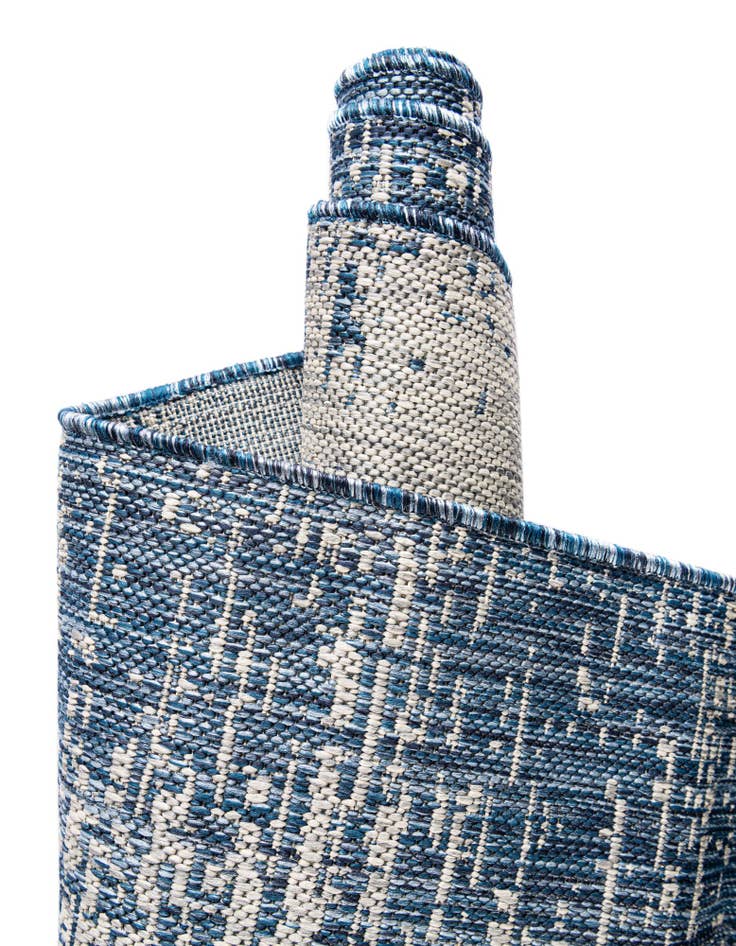 Detail image of  10' 8 x 10' 8  Washable Modern Indoor / Outdoor Square Rug