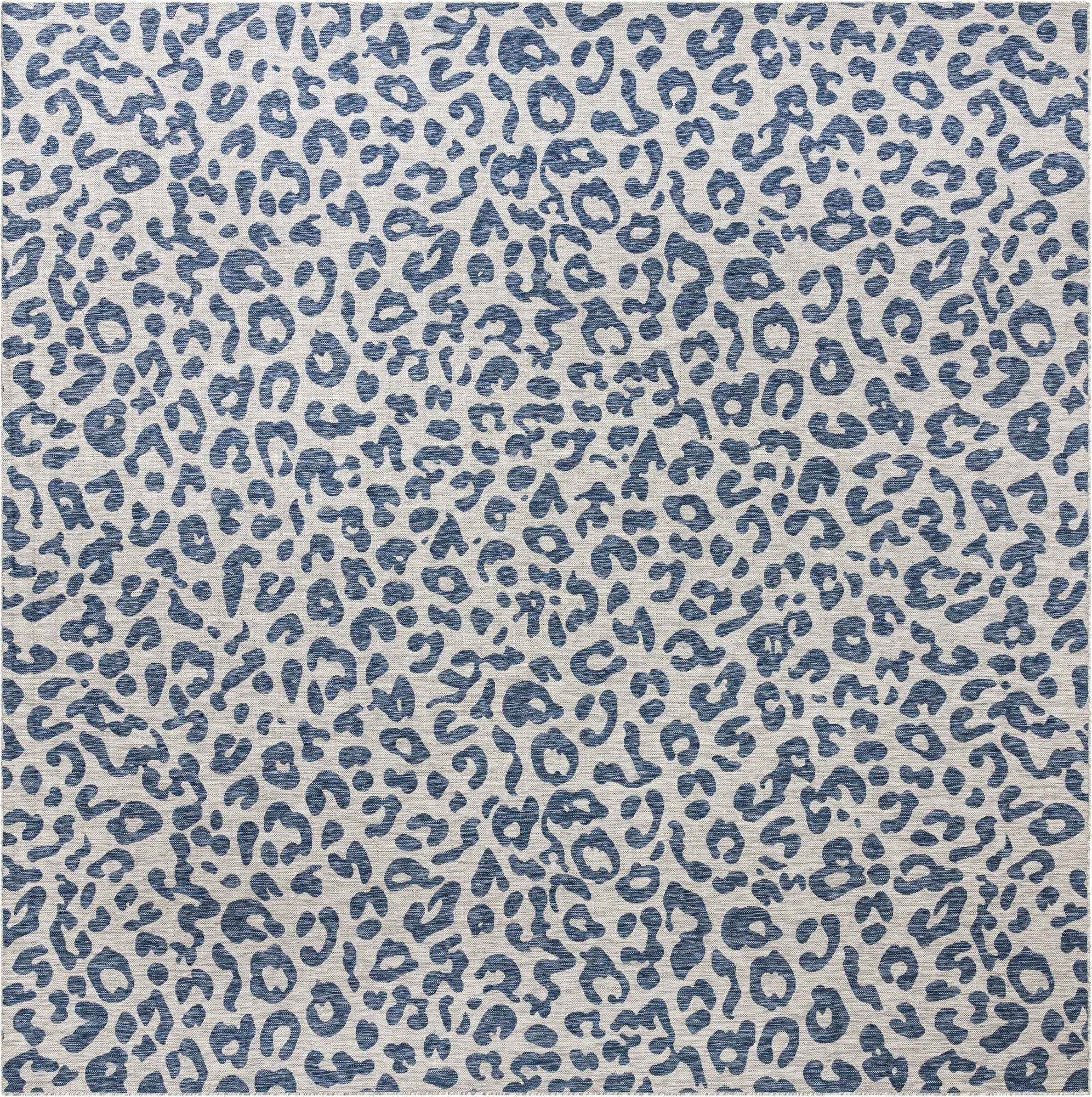  13' x 13'  Washable Safari Indoor / Outdoor Square Rug