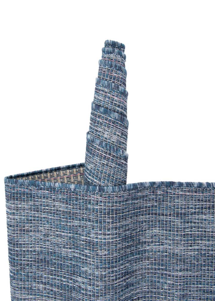 Blue 12' x 12' Solid Outdoor Square Rug | Rugs.com