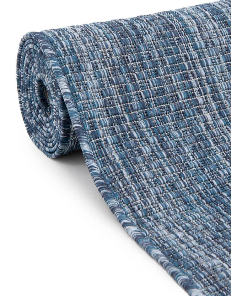 Detail image of  10' x 10'  Washable Solid Indoor / Outdoor Square Rug