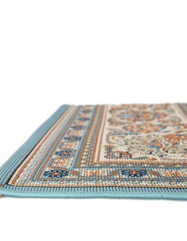 Detail image of  7' 10 x 7' 10  Washable Traditional Indoor / Outdoor Square Rug